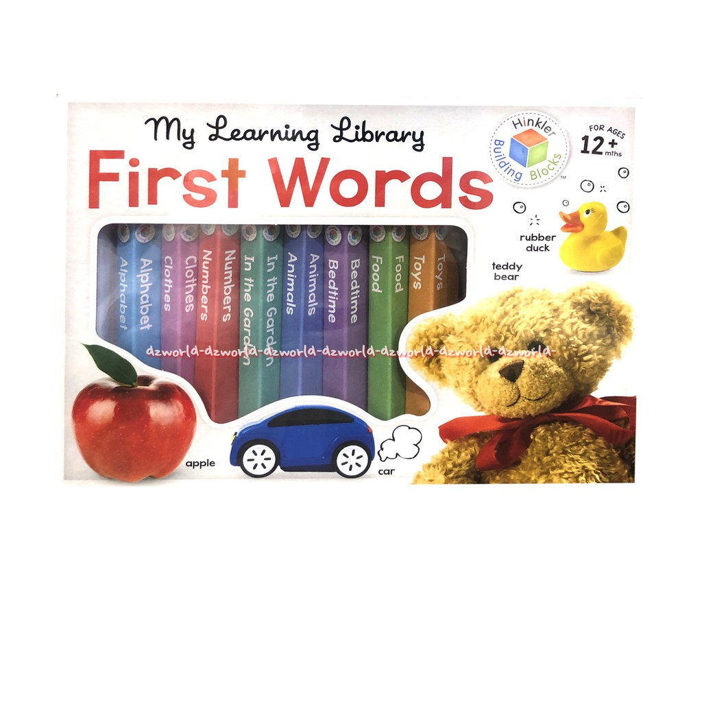 My Learning Library First Words Buku Pertama Untuk Bayi