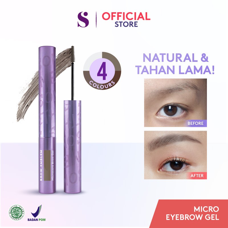 SOMETHINC BROW EMBLEM Microcara Brow Gel Waterproof