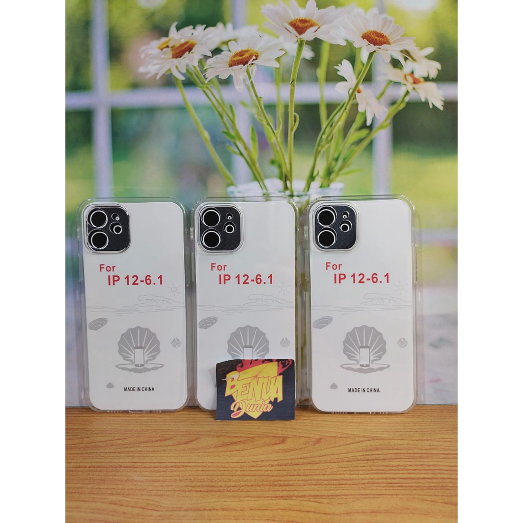 CASE IPHONE 11 PRO MAX ,IPHONE 12 6.1 ,IPHONE 12 MINI 5.4 SOFCASE CLEAR HD PREMIUM IPHONE - BENUA DUNIA