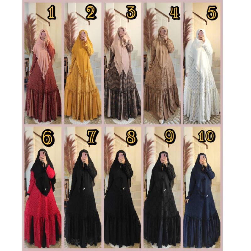 GAMIS MURAH DRESS SYARI MIRAY DRESS