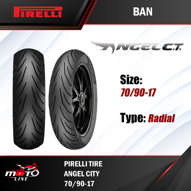 ban pirelli angel city 70/90 -17