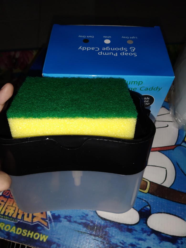 Babee - Dispenser Sabun / Holder Spons Cuci Piring / Sponge Holder (free Spons)