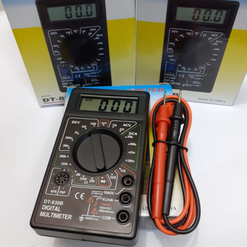 multitester mini digital tester digital mini Tester Multitester Avometer Digital Multimeter DT830B