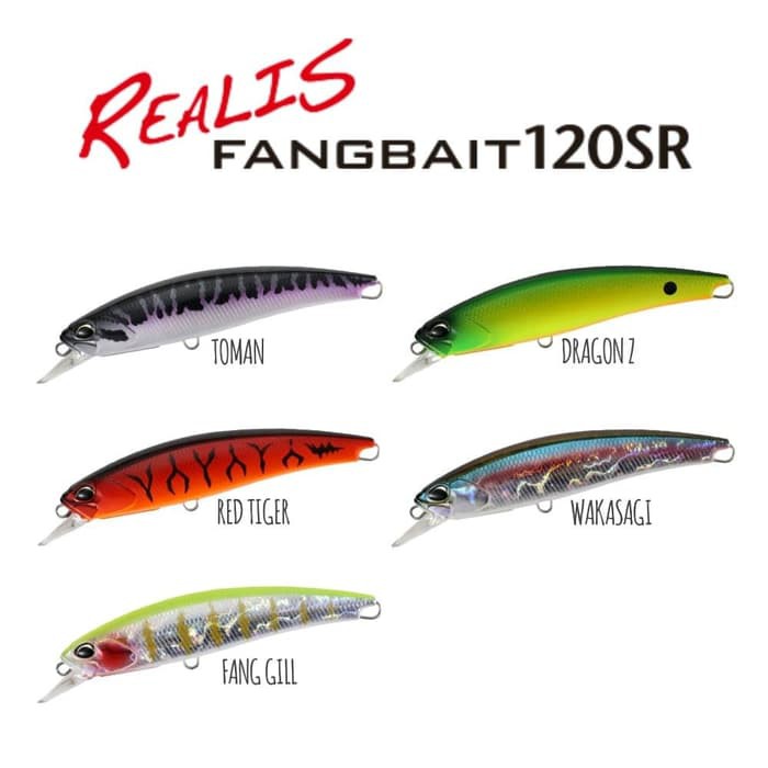 Terlaris Duo Realis Fangbait 120SR