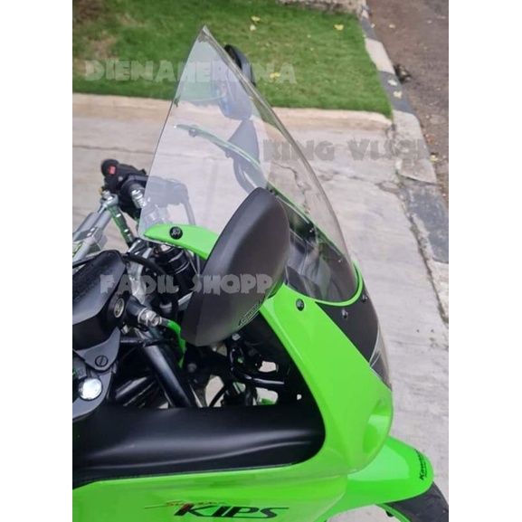 windshield Kawasaki ninja rr old visor ninja KRR GP racing jenong flayscreen ninja 150 RR lama windshield