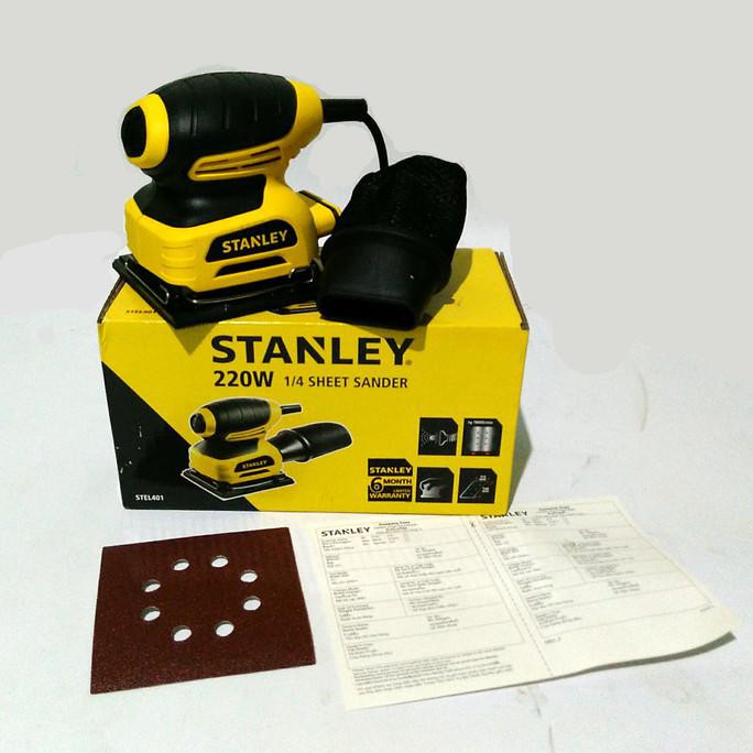 MESIN MINI ORBITAL SANDER / PALM SANDER STANLEY STEL401 TERLARIS