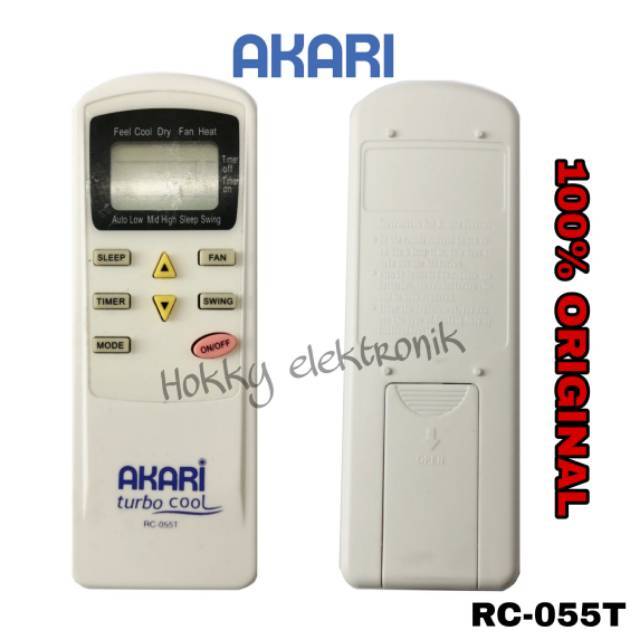 Remote AC AKARI TURBO COOL
