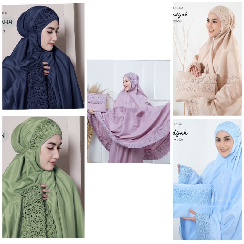 MUKENA DEWASA SITI KHADIJAH HARGA GROSIR MURAH / HRGA PER 5 PCS