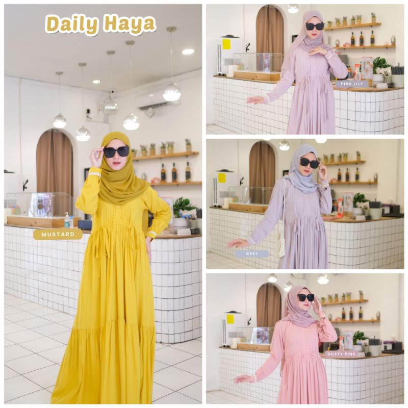 DAILY HAYA BY ADZKIA HIJAB DAILY