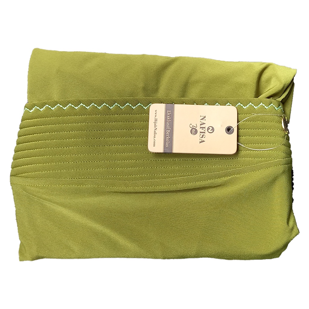 Nafisa Belvana - Jilbab Instan Jumbo Syar'i (Size L & XL)-WOODBINE