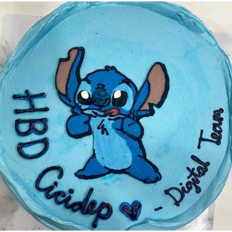 

Custom Kue Ulang Tahun cartoon decor Birthday Cake Kue Tart Fondant Korean Cake Korean Bento Cake