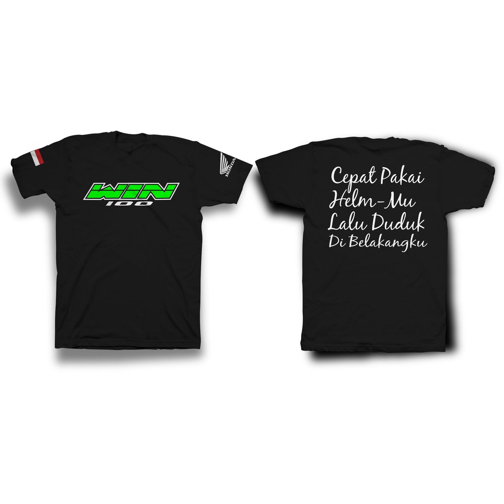 KAOS MOTOR HONDA WIN HELM