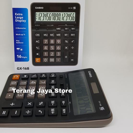 

☚ Kalkulator Casio GX-16B Kalkulator 16 Digit Casio GX-16B Calculator ➸