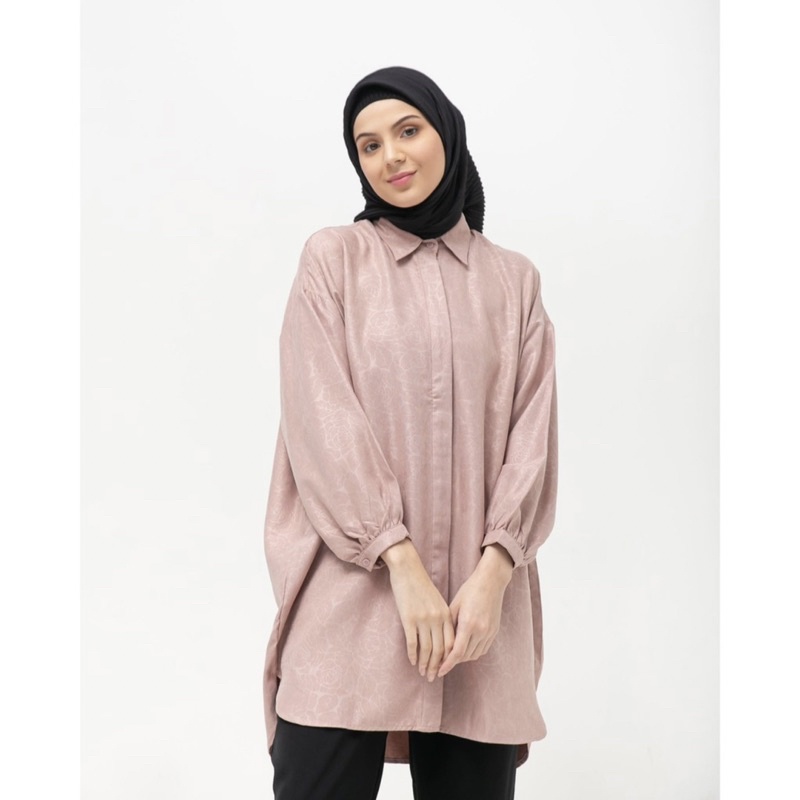 Preloved ROSE OVERSIZE SHIRT DUSTY PINK - AUMONE PROJECT