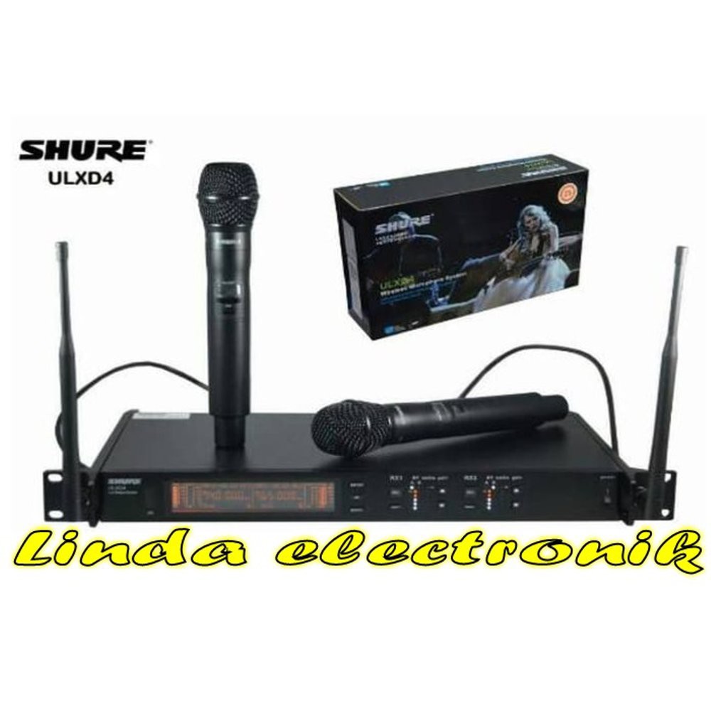 Promo Mic Wireless Shure ULXD4 DIGITAL MUTI CHANNEL Diskon