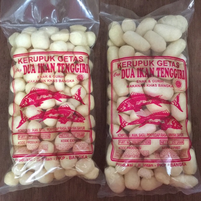 

GETAS/GETES CAP DUA IKAN TENGGIRI 250gr