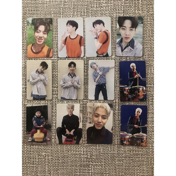 PC Photocard DAY6 Album Remember Us Dowoon Past (Childhood/CH + Adult), Present selca, Future ver