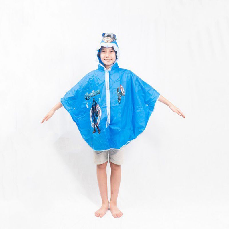 Jas hujan ponco anak Unik karakter / jas hujan anak laki laki / jas hujan anak perempuan - 805