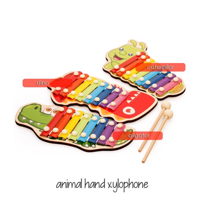 Edufuntoys ANIMAL HAND XYLOPHONE  Kolintang kulintang 