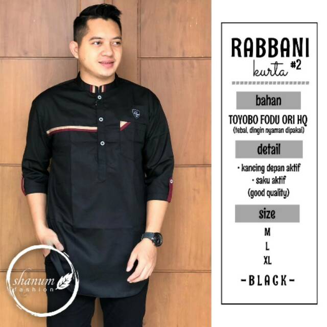 Rabbani Kurta Bahan Katun Toyobo Shopee Indonesia