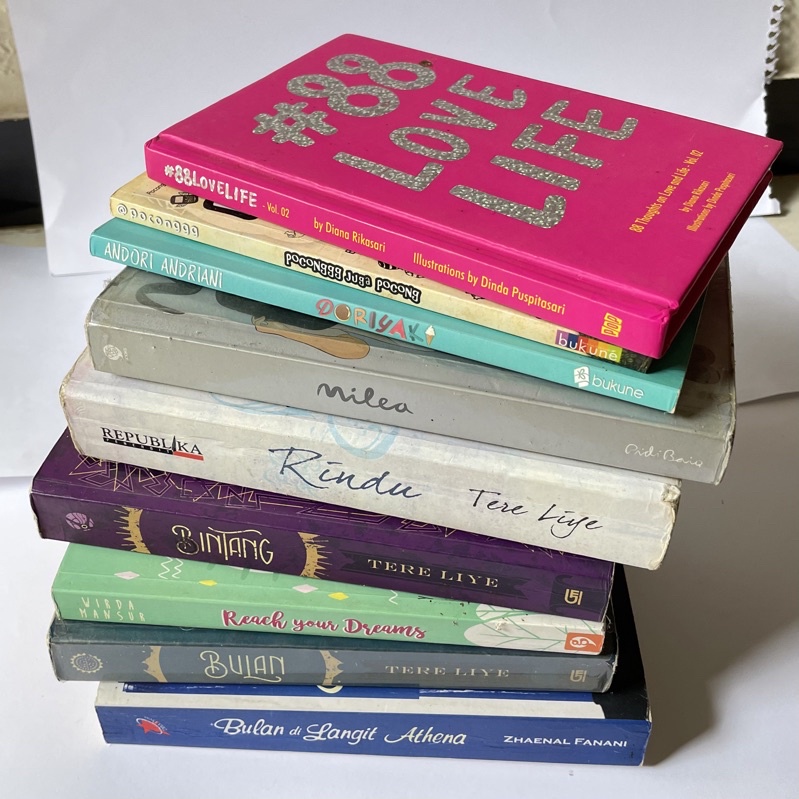 Novel novel lama preloved novel