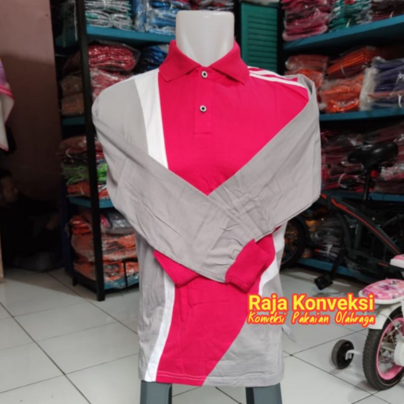 Baju Olahraga Lengan Panjang/Seragaman/Baju Guru