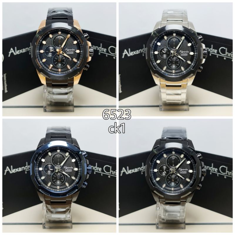 Jam tangan pria Alexandre Christie AC6523MC 6523 ORIGINAL BERGARANSI RESMI