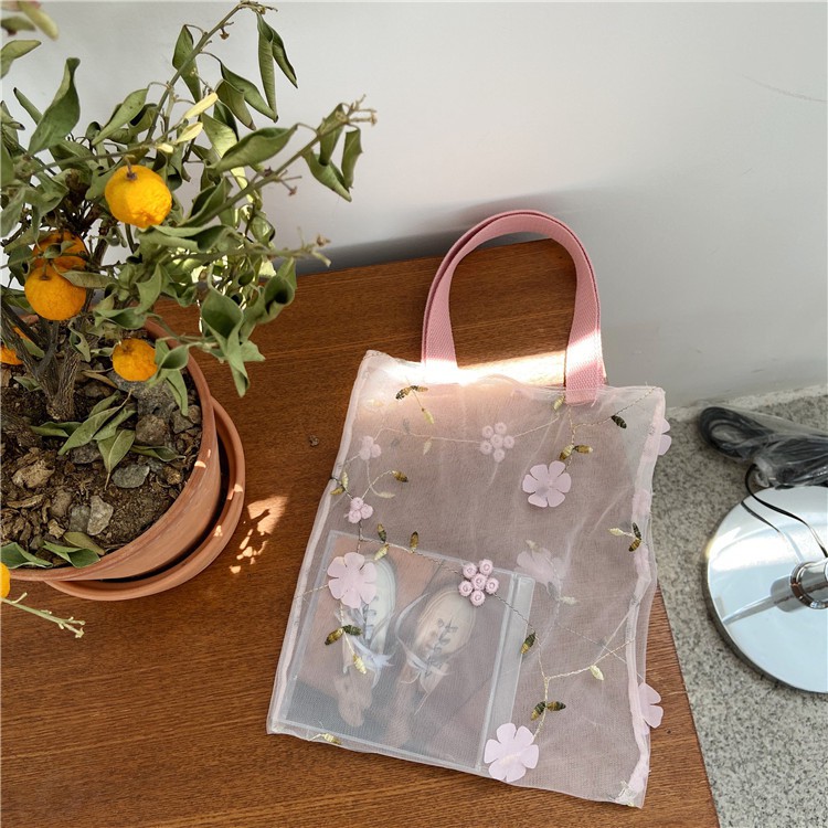 TM-69 tas belanja jinjing bahu kain kerut shopping bag import korea jepang summer