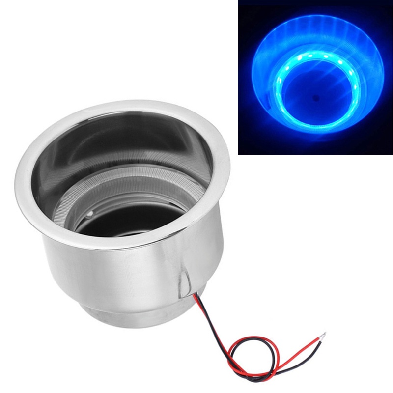 Cre Cup Holder Dengan Lampu Led 15smd Untuk Perahu