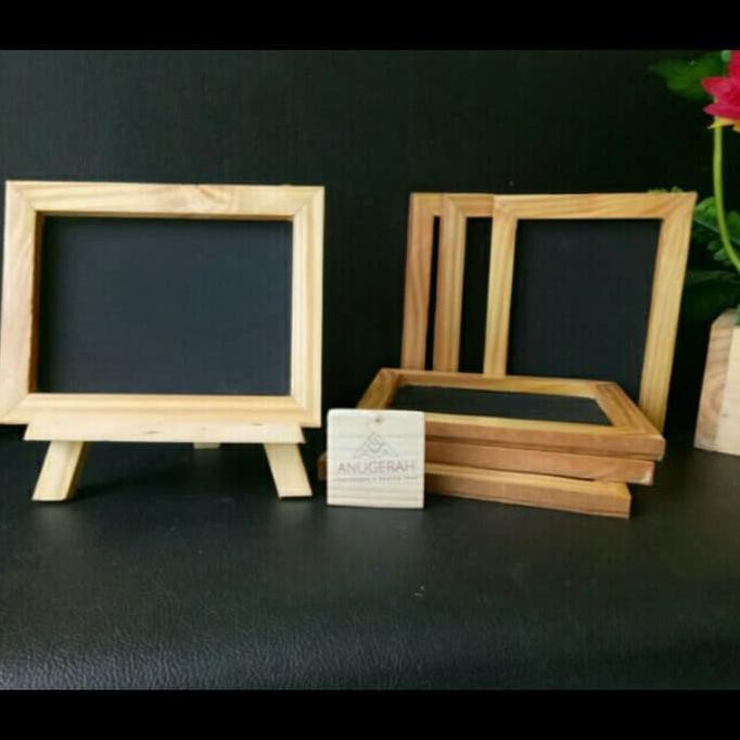 

Standing mini chalkboard 15x20cm papan kapur kecil blackboard