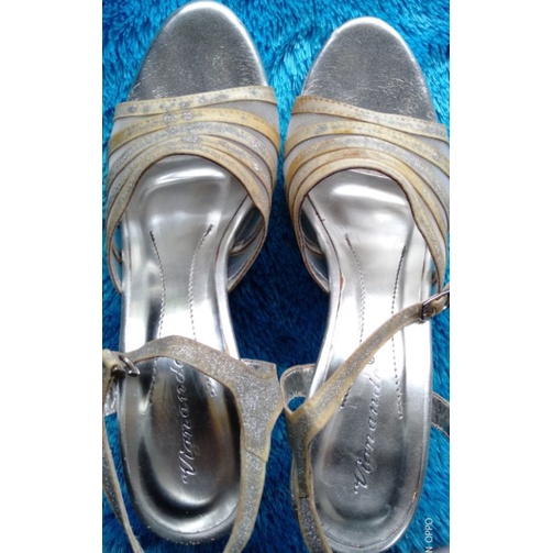 ❤️CITYBLOOMS❤️ Preloved High Heels Wanita/Preloved High Heels Putih/Preloved High Heels Murah/Prelov