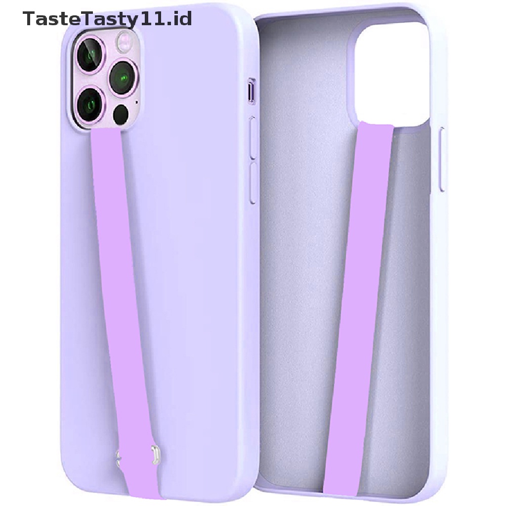 3pcs / set Strap Holder Handphone Bahan Silikon Stretch