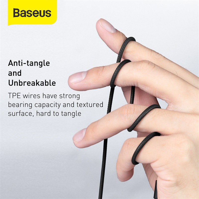 Baseus Headset Handsfree Encok 3.5mm Wired H19