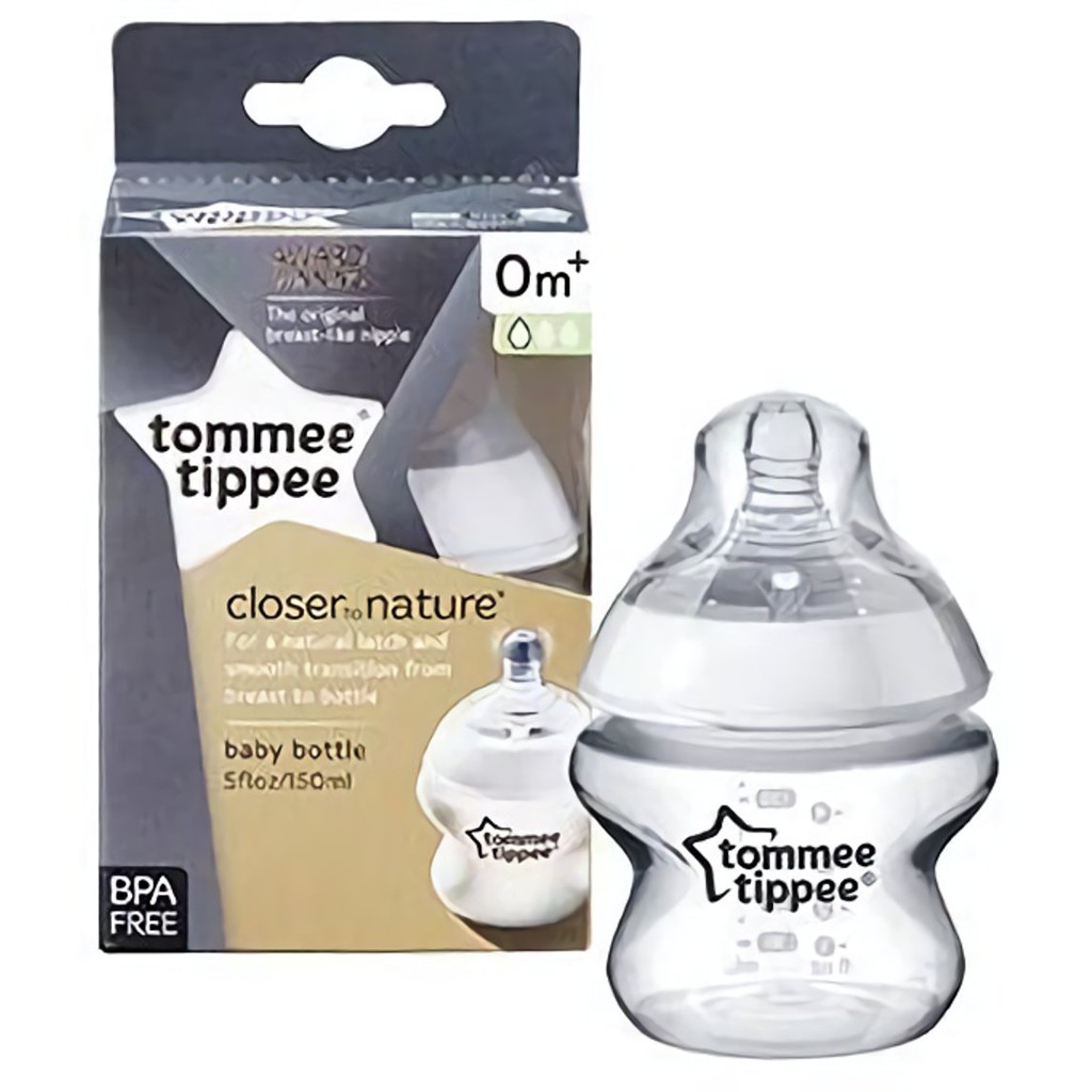 Tommee Tippee Botol Susu 150ml 0m+ Closer to Nature IB0008