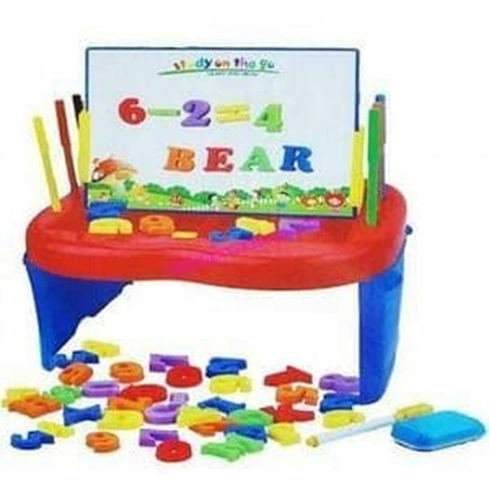 

Meja lipat drawing board magnet mainan edukasi anak papan tulis