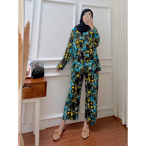 SALE ONE SET RAYON // PAJAMAS RAYON MURAH