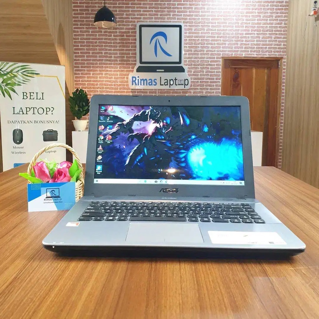 ASUS AMD A9 RAM 4GB HDD 1TB AMD REDEON BEKAS SECOND