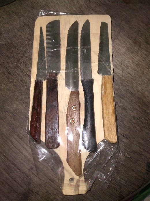 Paket Pisau Dapur Set - Talenan Dan Perlengkapan Masak Lengkap