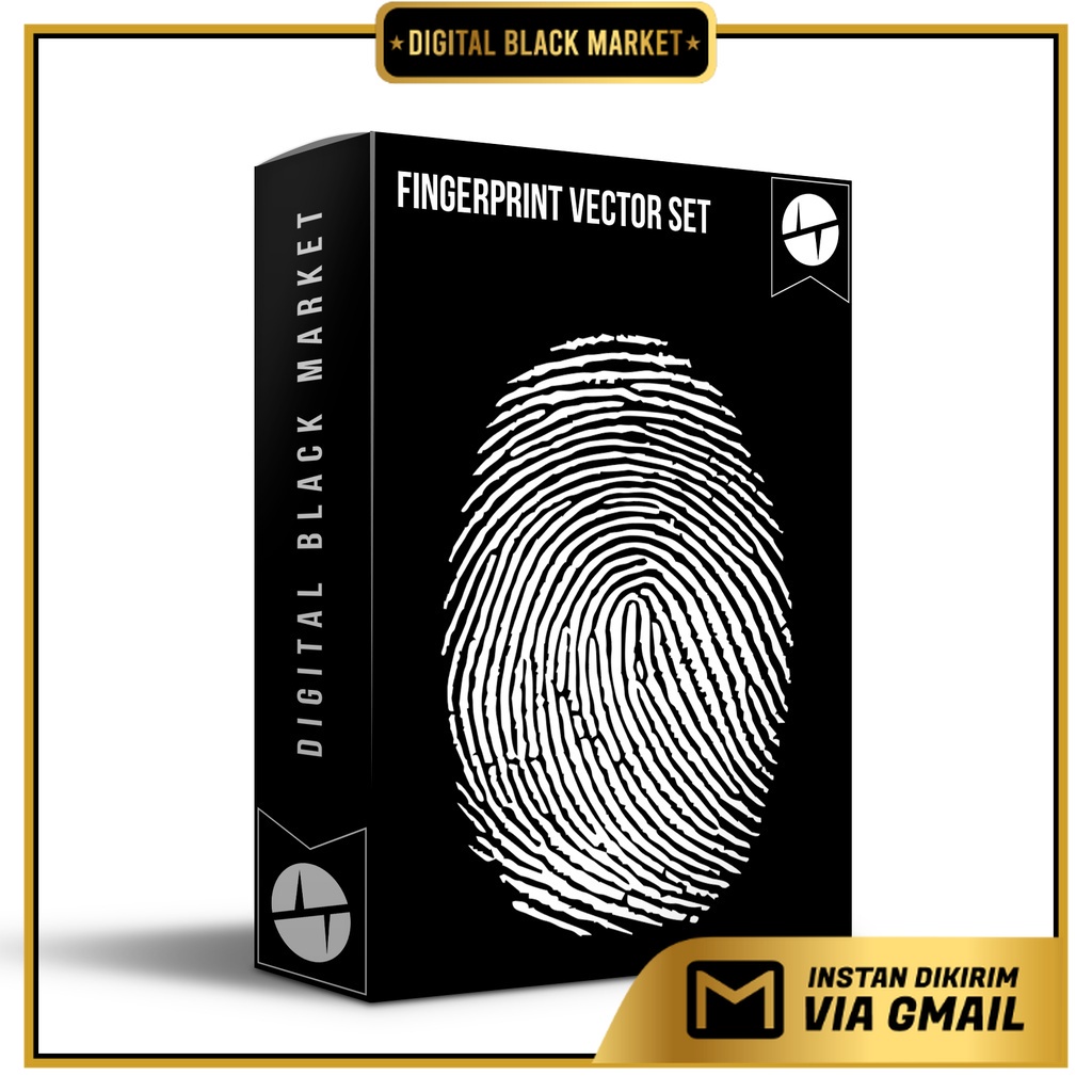 Fingerprint Vector Set - Coreldraw