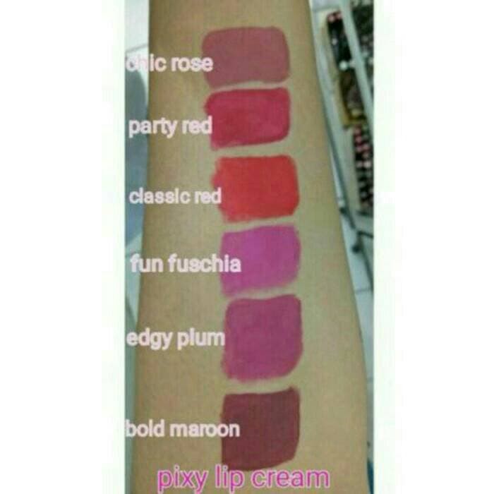 Pixy Lip Cream Matte, Pixy Lipstick Cair, Lipstik Pixy