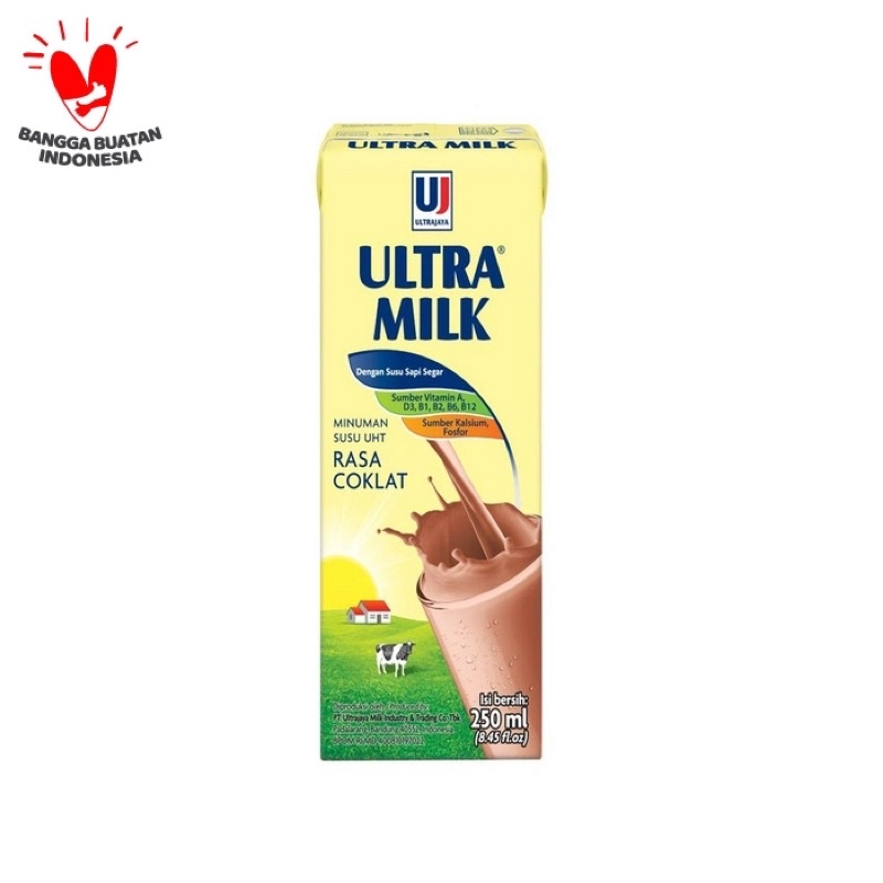 

Susu Ultra Berbagai ukuran