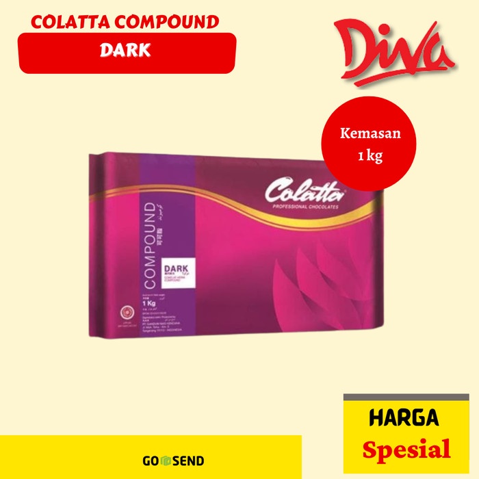 

ORIGINAL MURAH Colatta Dark Compound 1 kg