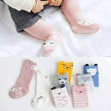 Kaos Kaki Bayi IMPORT Panjang Lucu Lembut - Kaos Kaki Bayi Cowok Cewek Anti Licin Antislip BabySock