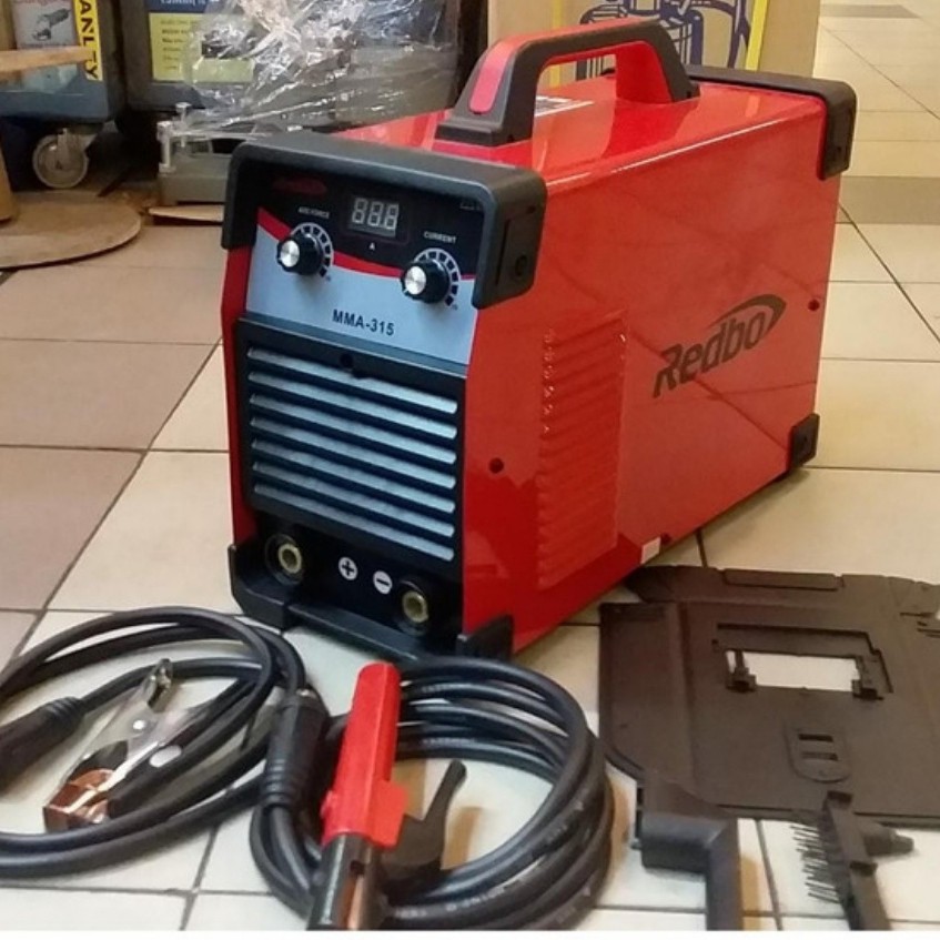 REDBO Mesin Las MMA 315 Travo Las Inverter 300A MMA315 3 Phase