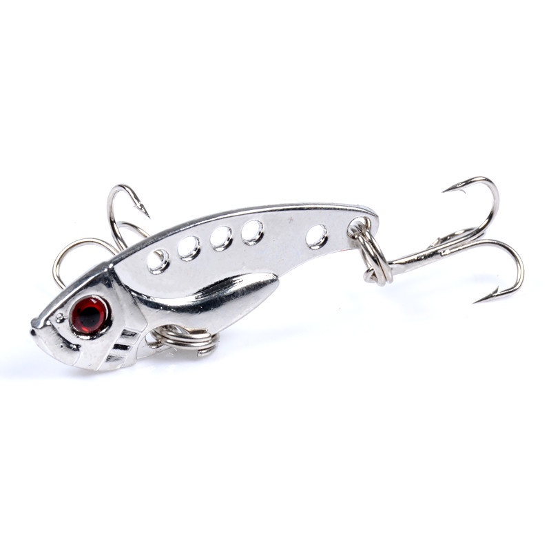 1pcs Mini Logam VIB Memancing Umpan 3.5cm 3.8g Swimbait Tenggelam Bass Wobbler Umpan Buatan Keras Jigging Tackle