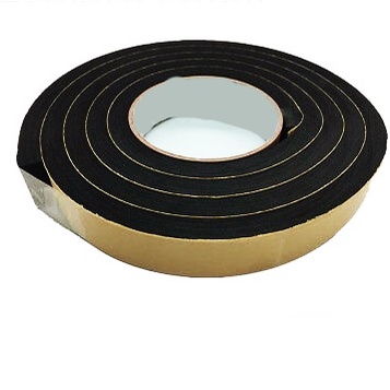 Penutup Celah Pintu - Bantalan Pelindung - Single Tape Foam Perekat Satu Sisi 10M x 25mm x 3mm