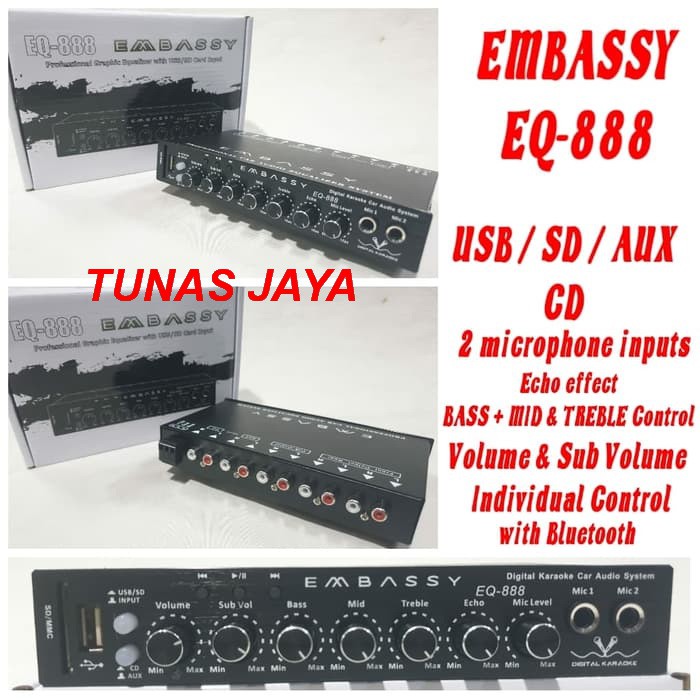 Parametrik With Bluetooth - Embassy EQ 888 New Bluetooth