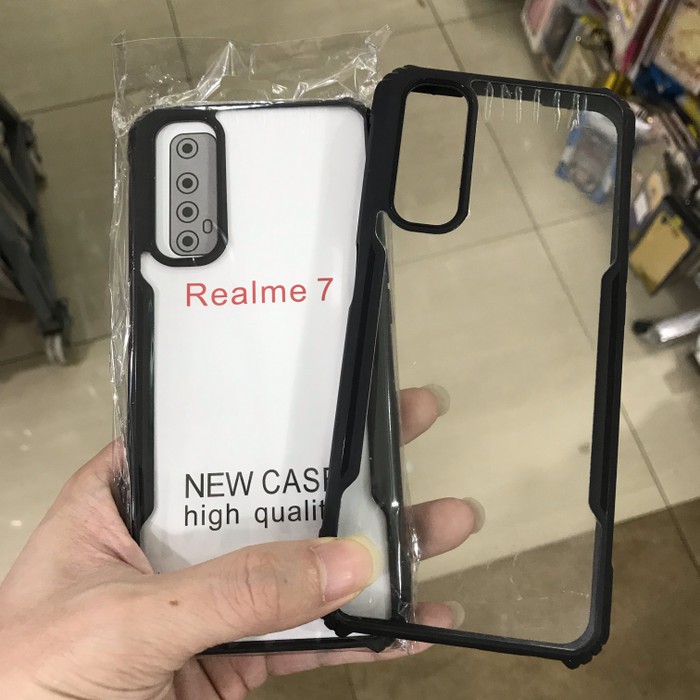 SOFT CASE ANTI FALL AIRBAG SPIGEN FUSION FOR REALME 7