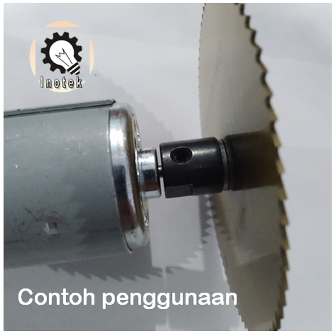 Mata pisau sirkel 80mm Circular Saw Blade 80 mm 72 gigi lubang arbor 6mm