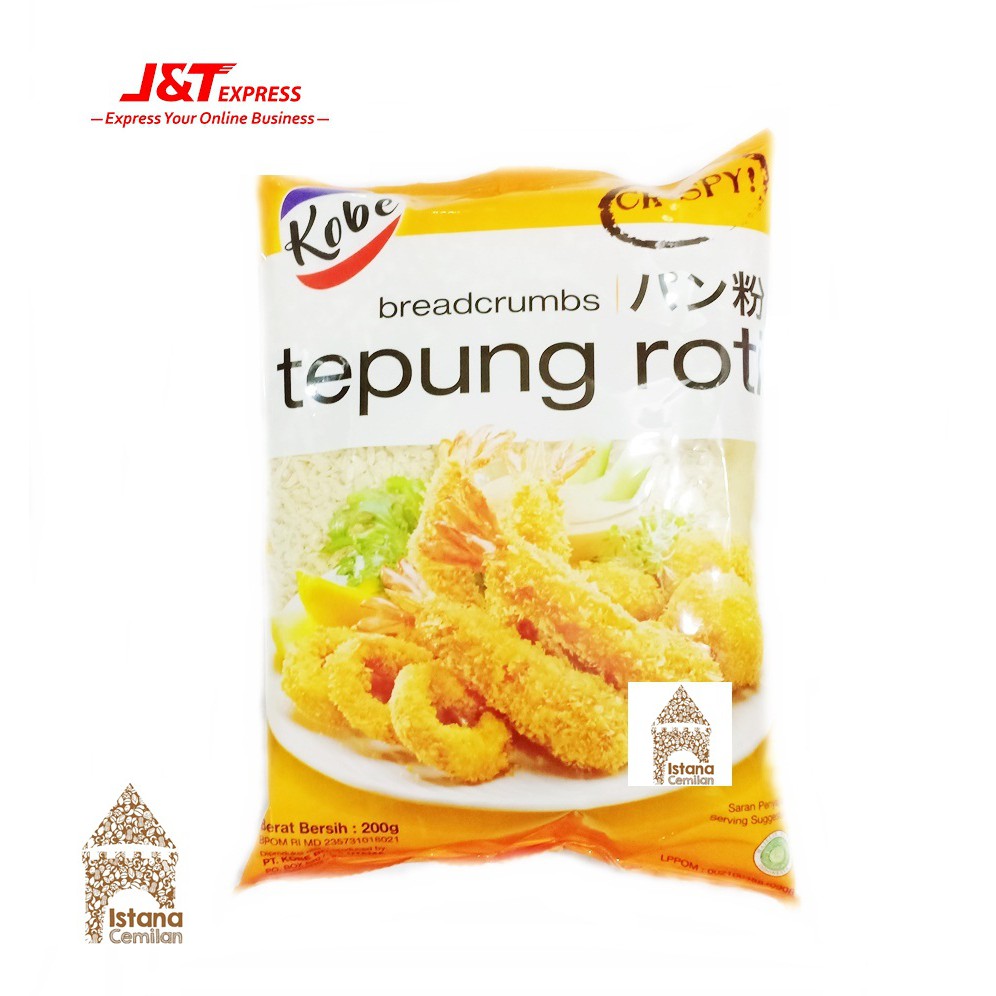 Kobe Tepung Roti / Breadcrumbs Crispy 200 Gram